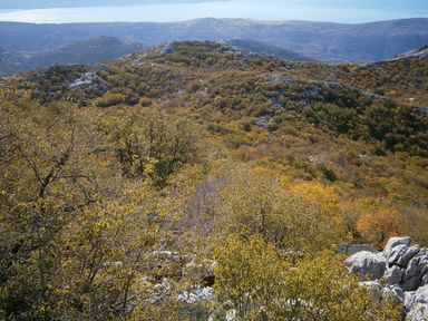 Mosor izvan Staze, Veliki Kabal, Ljuti put na Ljuti Kamen