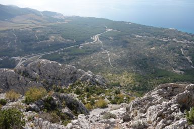 Biokovo na stazi Topići - Vrata Topola