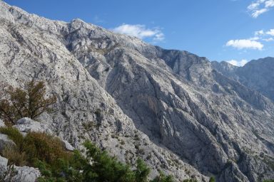 Biokovo na stazi Topići - Vrata Topola