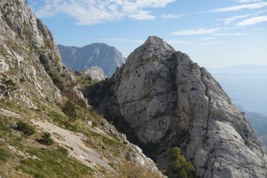 Biokovo izvan staze, Vrata Topola - Bukovac